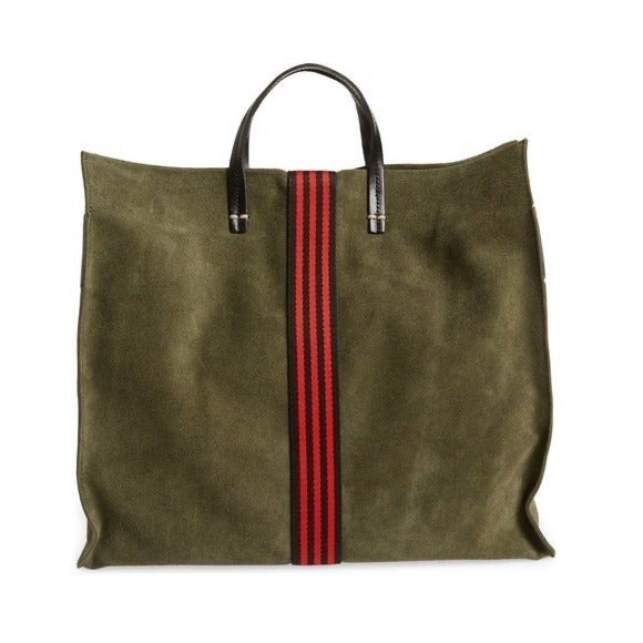 Clare V Army green tote. Bought at Nordstrom in Seattle this summer. Never used - Picture 2 of 5